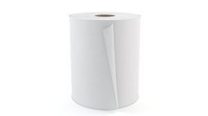 P-H060A1 SELECT 8" WHITE ROLL TOWELS - 600',  12 rolls/case - P1423